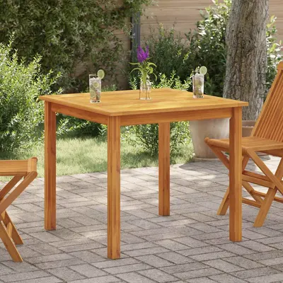vidaXL Masă de grădină, 85 x 85 x 74 cm, lemn masiv de acacia