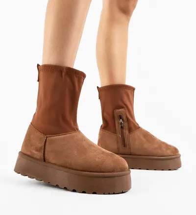 Cizme tip Ug Blazia Camel