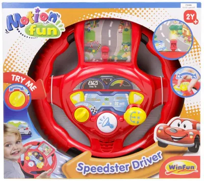 Jucarie muzicala pentru copii WinFun - Volan Speedster Driver