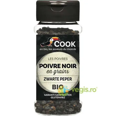 Piper Negru Boabe fara Gluten (Solnita) Ecologic/Bio 50g