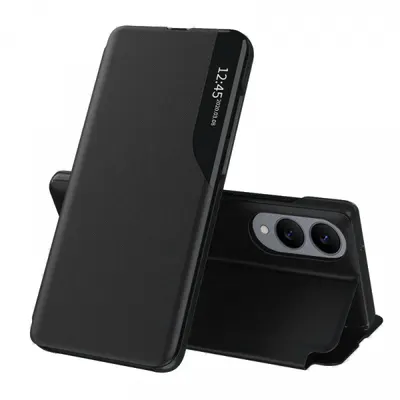 Husa pentru Samsung Galaxy S25 Edge S937, Techsuit, eFold, Neagra