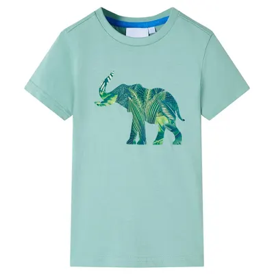Tricou pentru copii, kaki deschis, 104