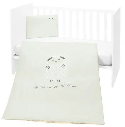Set dormitor bebelus din 3 piese KikkaBoo Sleepy Sheep