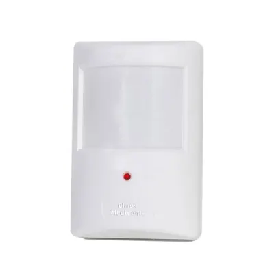 Detector de miscare wireless dual PIR Elmes PTX 50, 18 m, 90 grade, lentila interschimbabila, 433 MHz, RF 50 m