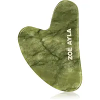 Zoë Ayla Luxurious Jade Gua Sha Therapy Tool accesoriu de masaj 1 buc