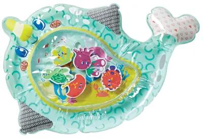 Infantino Saltea de joacă acvatică mare - Narwhal, 50,8 x 40,6 cm