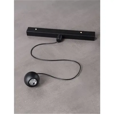 Sistem iluminat pe sina ULTRA SLIM MAGNETIC Nisipiu Negru Aluminiu 5W DC48V CREE 499Lm >90 3000K IP20