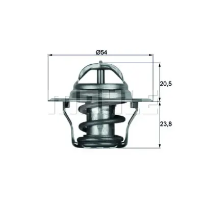 Termostat, lichid racire MAHLE TX 14 87D