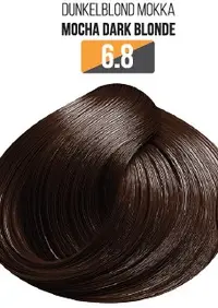 Vopsea Profesionala Fara Amoniac EVOQUE USA, Nuanta 6.8 MOCHA DARK BLONDE - Cu Ulei de Argan si 12 Aminoacizi, 100 ml - Evoque