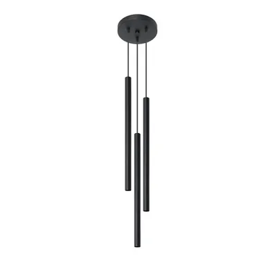 Lampa suspendata PASTELO 3P negru