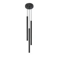 Lampa suspendata PASTELO 3P negru