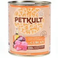 Petkult Conserva Caine Adult Cu Curcan, Pachet 3 X 800 Gr