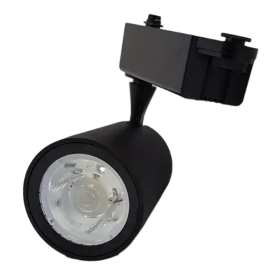 Spot Sina Negru 30W=300W, 4000K, lumina neutra