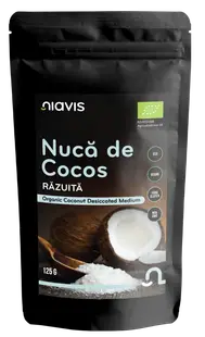 Nuca de cocos razuita ecologica, 125g, Niavis