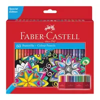 Creioane color, Editie Speciala, 60culori, Faber-Castell
