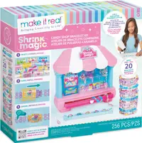 Trusă creativă Make It Real - Shrink Magic Candy Shop, brățări