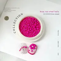 Decor unghii Bubble Fuchsia 02