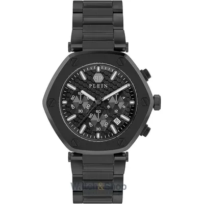 Ceas Philipp Plein Philipp Plein PWZBA0623 The Hexagon Chronograph Unisex Watch 42mm 5ATM