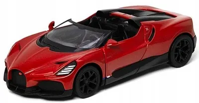 Mașinuță metalică Kinsmart - Bugatti Mistral, 1:36, bordo