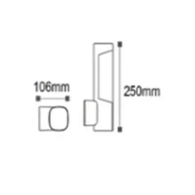 Corp de iluminat pentru exterior, gradina GARDEN TARUS-WLS 7W SMD 3000K