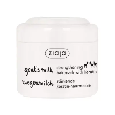Masca de par cu keratina si lapte de capra, Ziaja | 200 ml