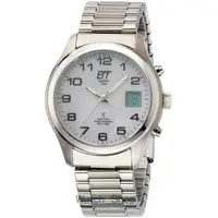 Ceas ETT Eco Tech Time ETT EGS-11335-62M Solar Drive Radio Controlled Basic Men's 39mm 5ATM