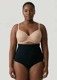 Slip Modelator Premium cu Talie Inalta pentru Abdomen si Talie, 53602, negru