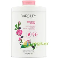 Pudra de Corp cu Parfum de Trandafir Englezesc English Rose 200g