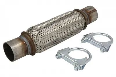 Racord flexibil evacuare (45x200; montare rapida cu 2 cleme)