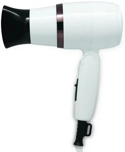 Uscător de păr Rosberg - R51100J, 1600W, 3 viteze, alb/auriu
