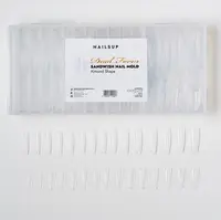 Tipsuri Reutilizabile NAILSUP Sandwich Dual Forms Almond Shape