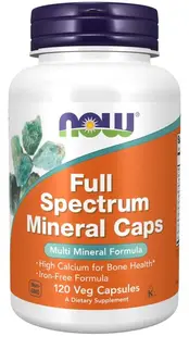 Full Spectrum Mineral Caps, 120 capsule, Now