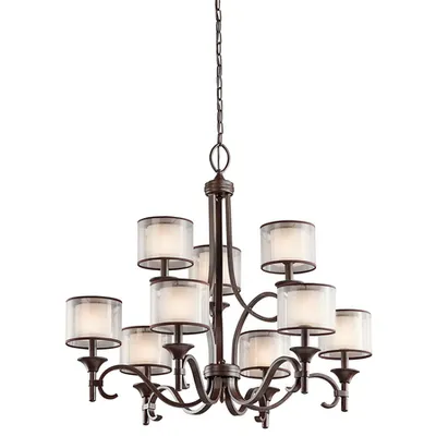 Corp de iluminat suspendat, lustra Lacey 9 Light Chandelier