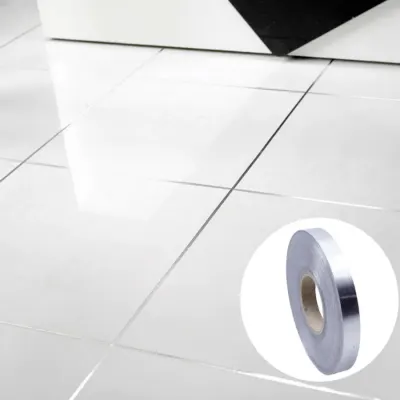 Banda Adeziva Impermeabila pentru Rosturi Gresie si Faianta 50 m x 10 mm Argintiu