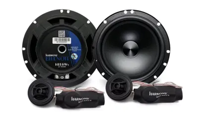 Difuzoare auto ESB Harmony HB1.6K2X, set sistem 2 căi, 165mm, 65W RMS, 4Ω, 4 difuzoare + accesorii
