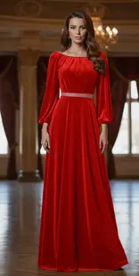 Rochie eleganta din catifea Cati 3