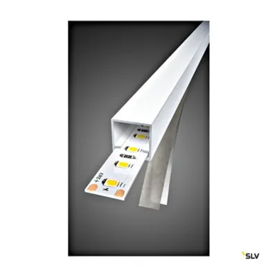 LED Profil 2m opaliKunststoff
