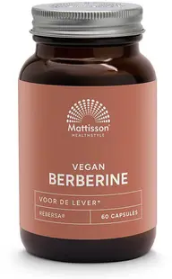 Berberine Rebersa, 500 mg, 60 capsule, Mattisson Healthstyle