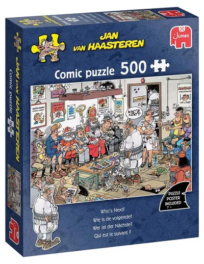 Puzzle Jumbo de 500 piese - Cine urmează?