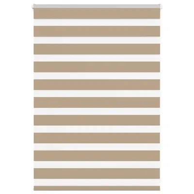 vidaXL Jaluzea tip zebra 110x100 cm lățime țesătură 105,9 cm poliester