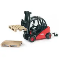 Bruder - Stivuitor Linde H30d cu 2 Paleti