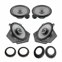 Pachet difuzoare auto Hertz Uno dedicat Mercedes B Class 2005-2010, RMS 75W