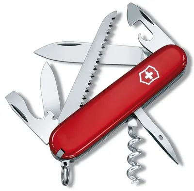 Cuțit de buzunar elvețian Victorinox - Camper, 13 functii