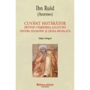 Cuvant hotarator privind stabilirea legaurii dintre filosofie si legea revelata