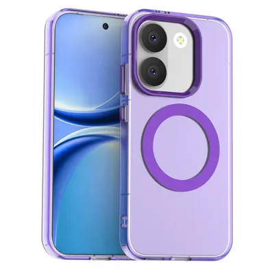 Husa MagSafe pentru Xiaomi Poco X8 Pro, Techsuit, CandyCase, Mov