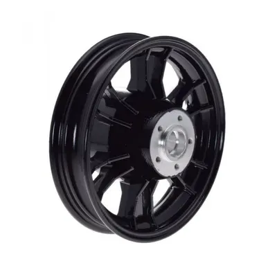 Janta spate motocicleta 9x1.75, culoare negru
