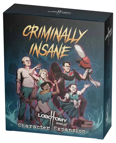 Extensie pentru joc de masă Lobotomy 2: Manhunt - Criminally Insane Character Expansion