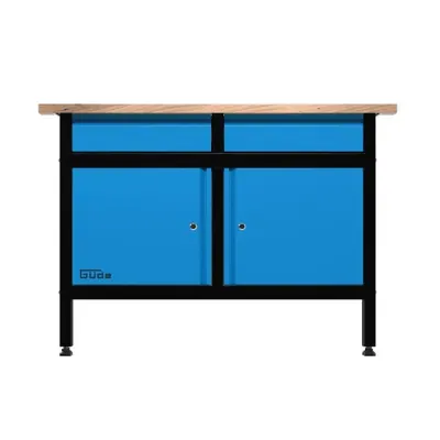 Banc de lucru cu spatii de depozitare GW 2 2 Gude 40472, 300 Kg