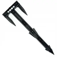 Cui fixare folie antiburuieni straturi, model ancora, lungime 17 cm, latime 5 cm, plastic