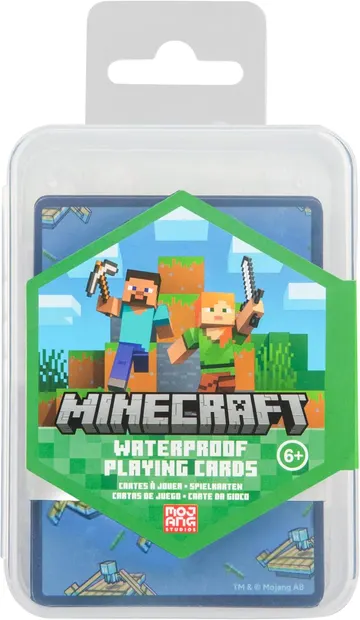 Cărți de joc Paladone - Minecraft (Waterproof)